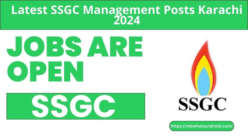 SSGC Management Jobs Karachi