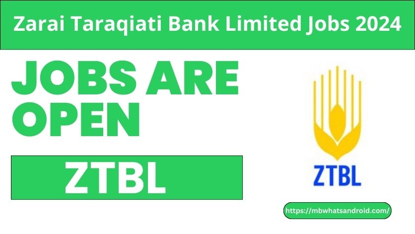 ZTBL Jobs 2024