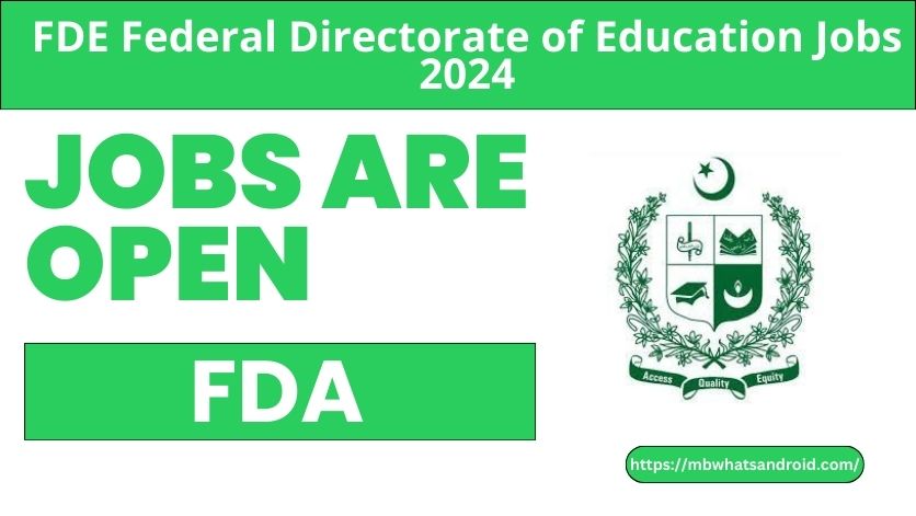 Federal Directorate of Education Jobs