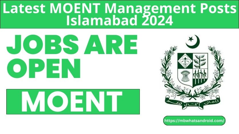 Latest MOENT Management Job