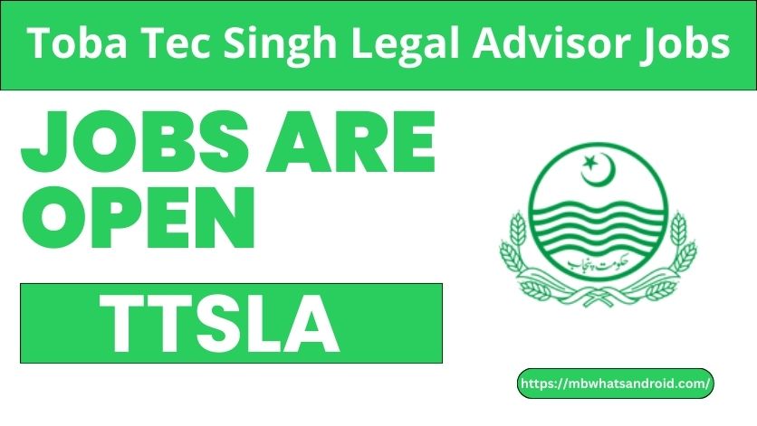 Toba Tec Singh Legal Advisor Jobs