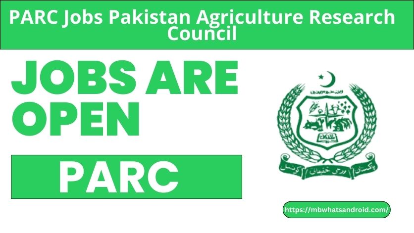 Latest PARC Jobs 2024