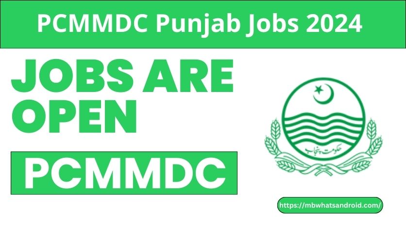 PCMMDC Punjab Jobs 2024