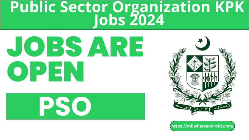 Public Sector Organization KPK Jobs 2024